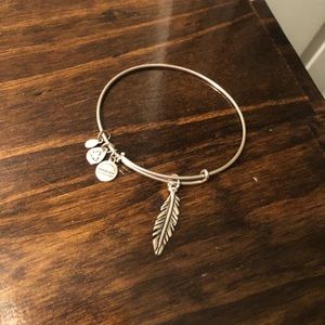 Alex and Ani- Feather Charm